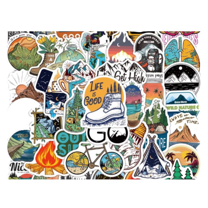 The Great Outdoors Nature Stickers