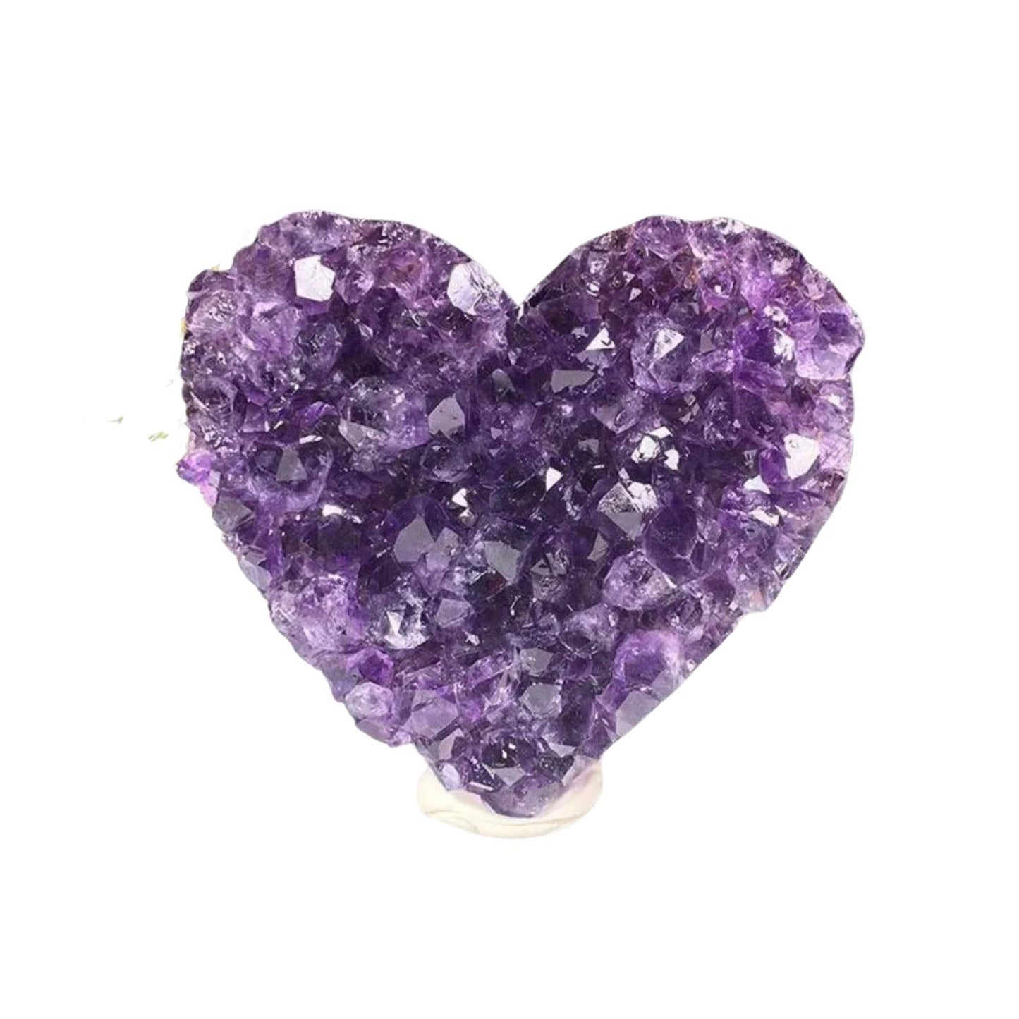 Amethyst Crystal Heart